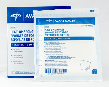 GAUZE SPG PA 25X2 4X4N 4PL P/OP