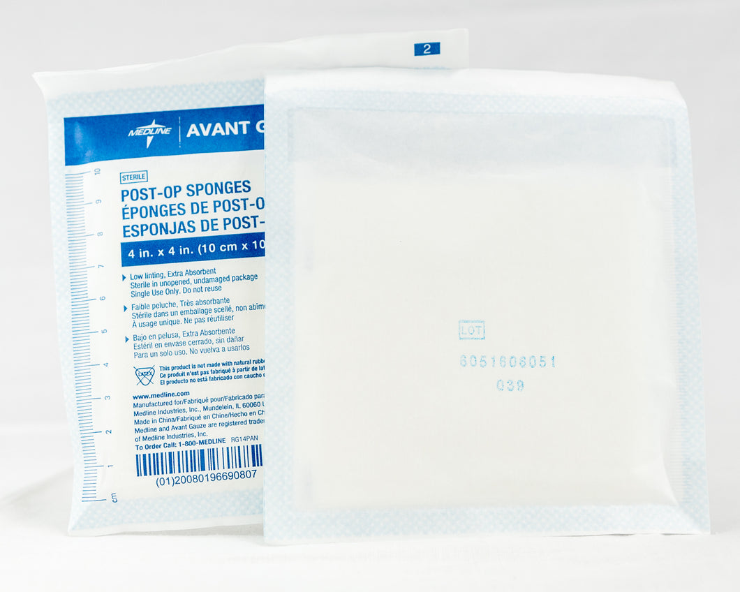 GAUZE DS 4.5X4.1N STR RL 6PL