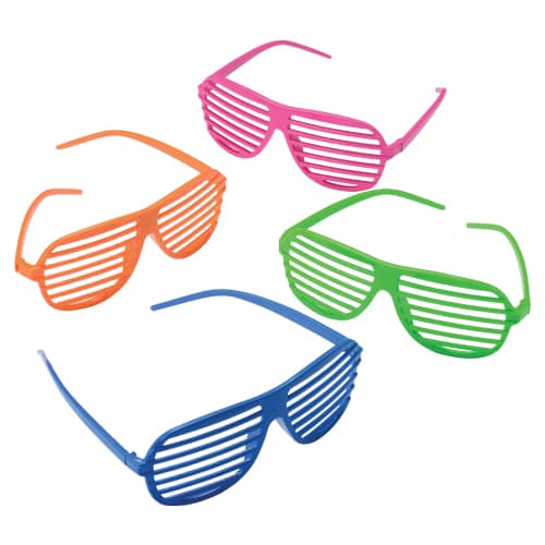 4 NEON SHUTTER SHADES