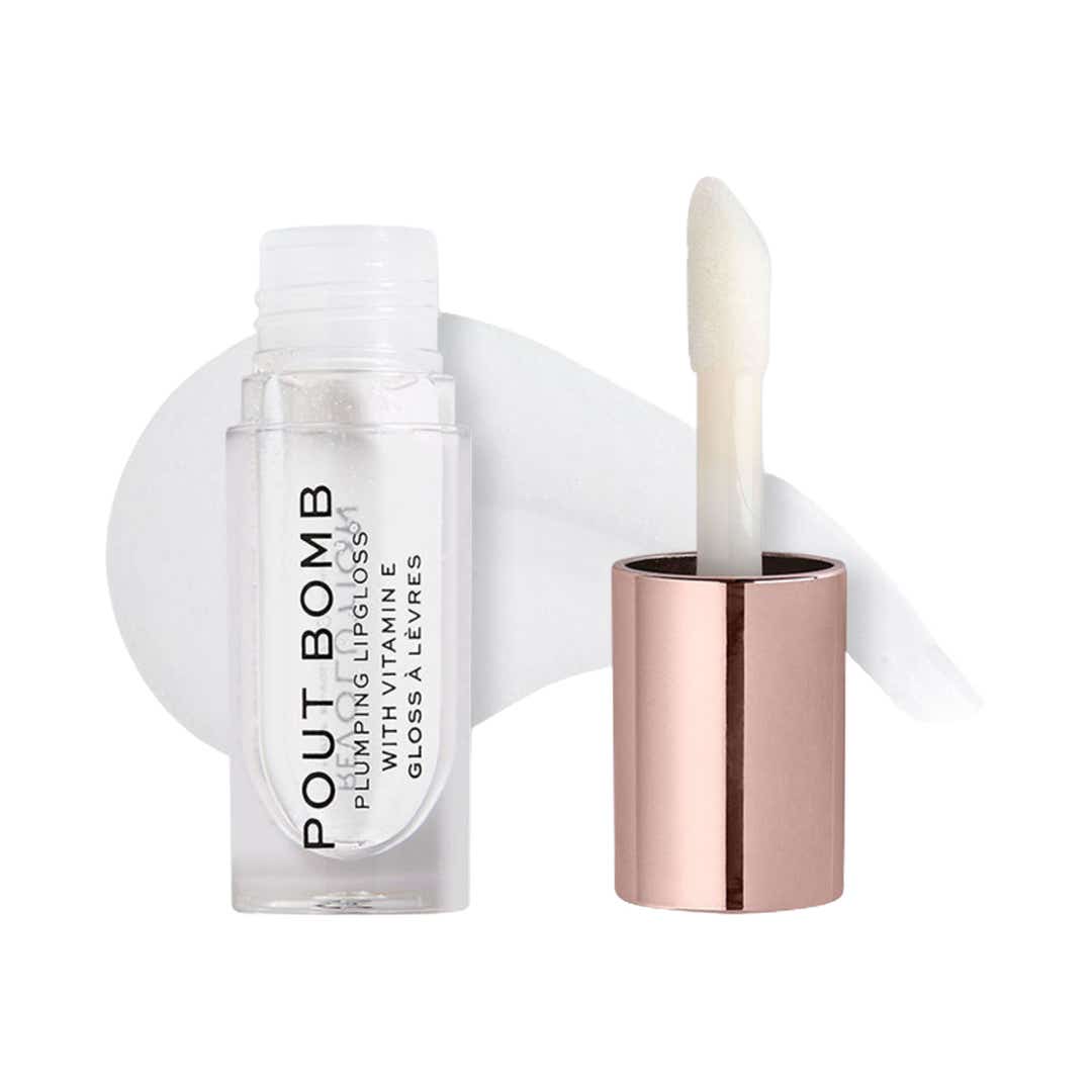 REVOLUTION Pout Bomb Plumping Gloss - Glaze Clear