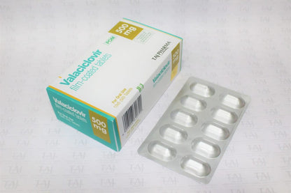 VALACYCLOVIR HCL TB 500MG 30 CPLT