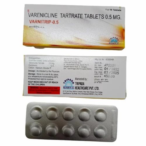 VARENICLINE TART TB 0.5-1MG 53BPK