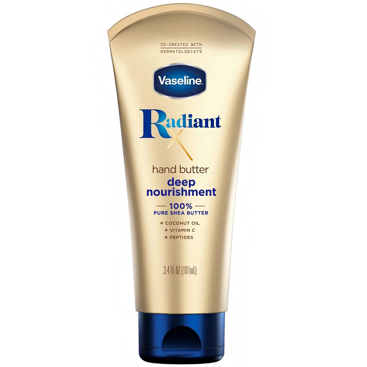 Vaseline Radiant Hand Butter Deep Nourishment 3.4oz Tube