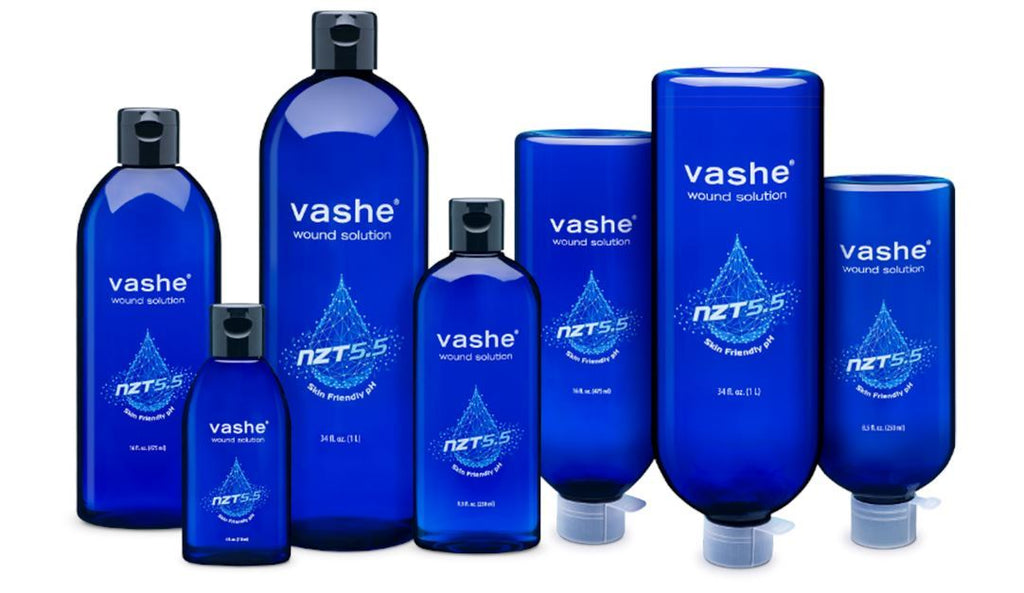 VASHE WOUND SOLUTION BOTTLE 24X118ML