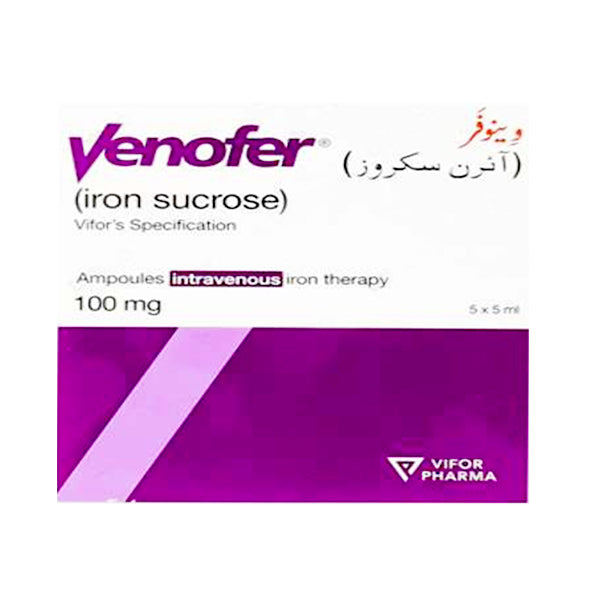 VENOFER SF 20MG/ML 10X5ML
