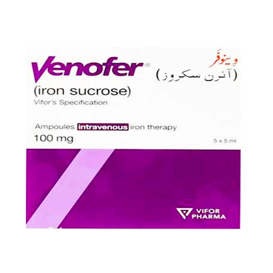 VENOFER SF 20MG/ML 10X5ML