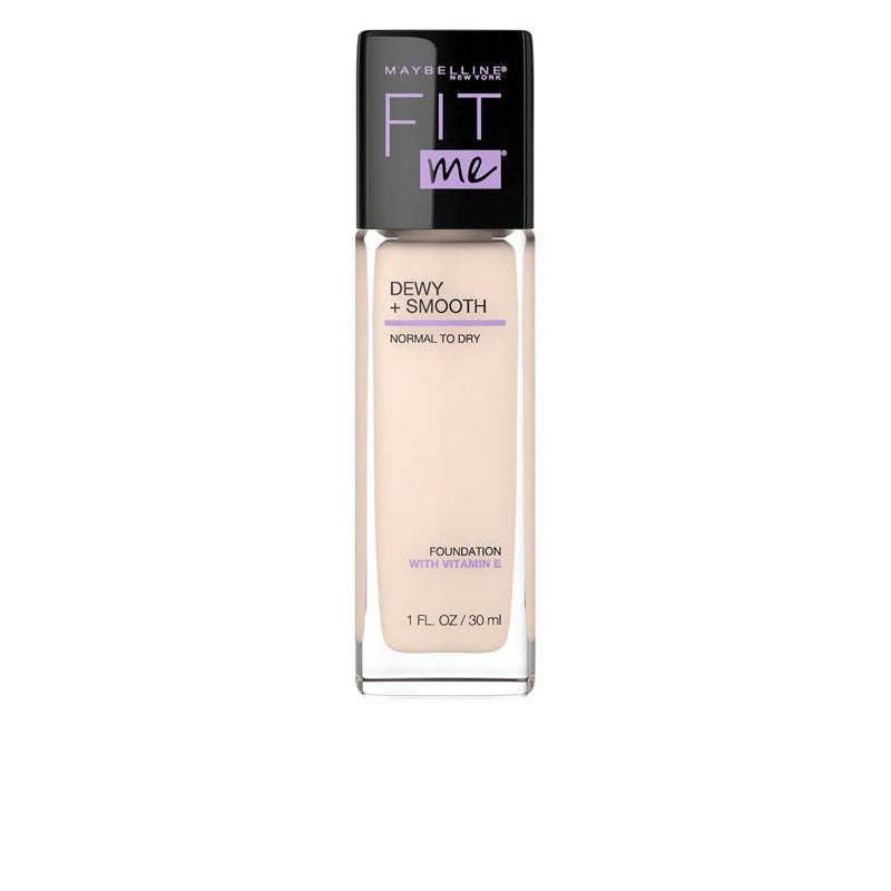 MAYBELLINE New York Fit Me Dewy + Smooth Foundation Makeup, 360 Mocha, 1 oz