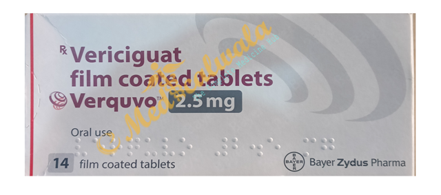VERQUVO TB 2.5MG 14UU