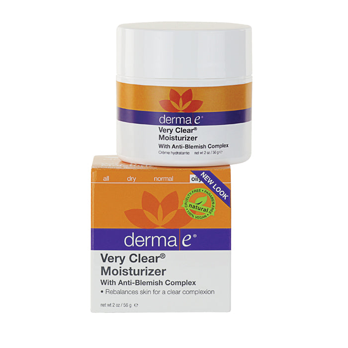 DERMA E VERY CLEAR MOISTURIZER