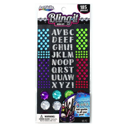 ArtSkills Bling It Bedazzling Gem Kit, 185 count