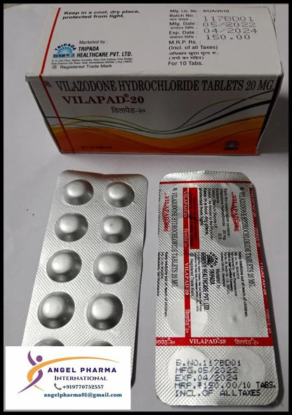 VILAZODONE HCL TB 20MG 30
