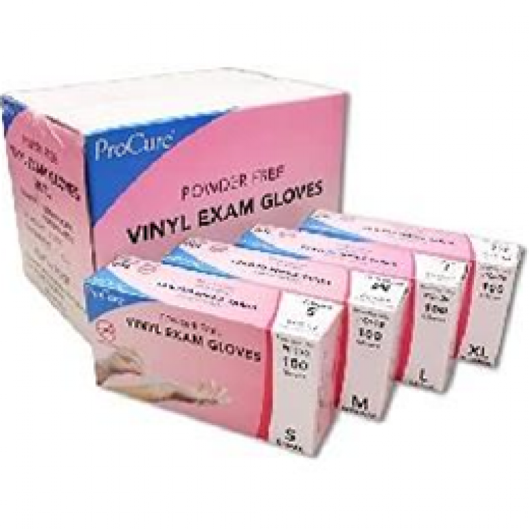 AB GLOVE VINYL EXAM XLARGE 100CT