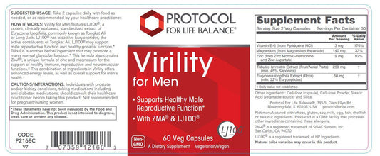 HN VIRILITY FORMULA CP 60 VCP MEN