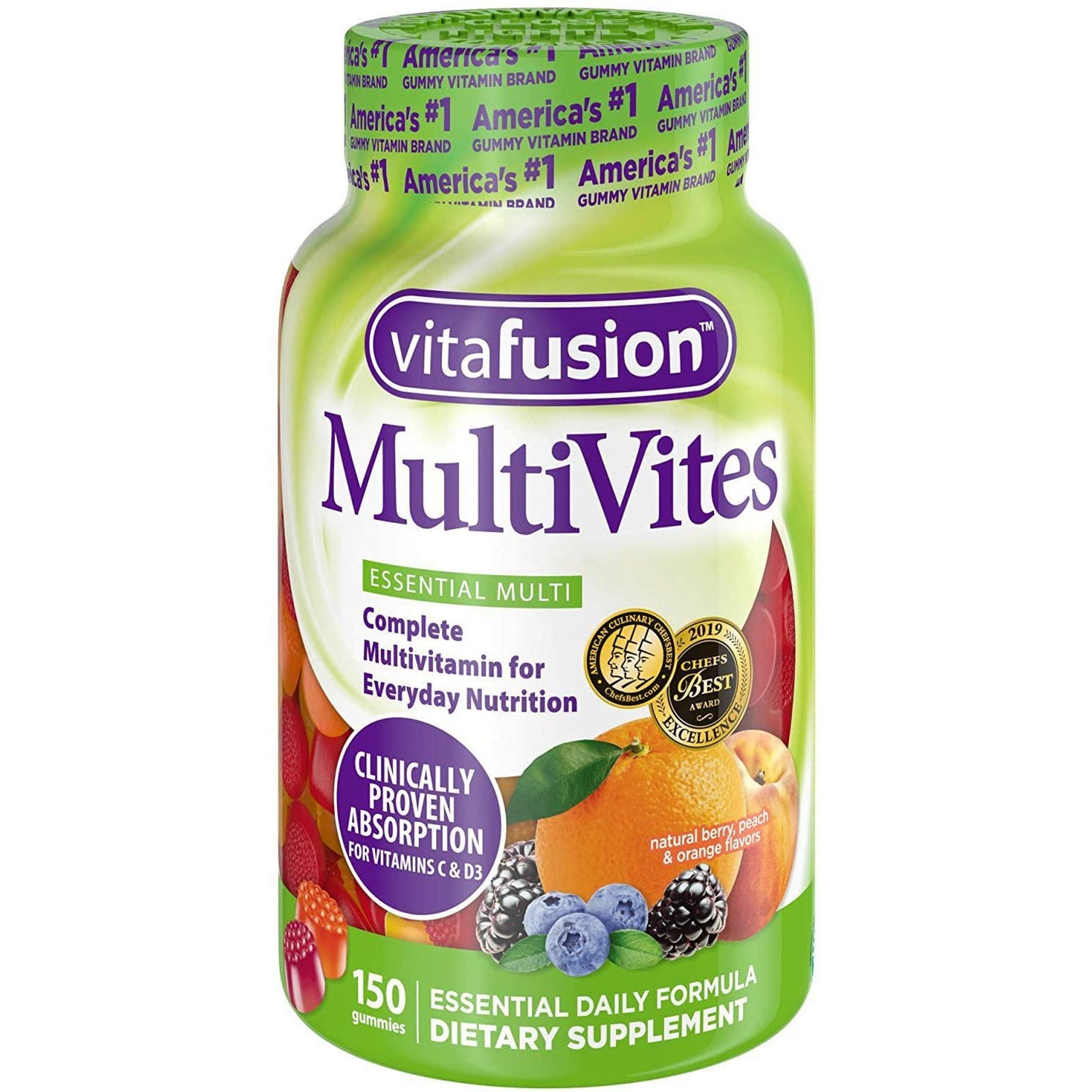 VITAFUSION MULTIVITES COMPLT GUMMY 150CT