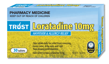 LORATADINE TB 10MG 30 ND 24H