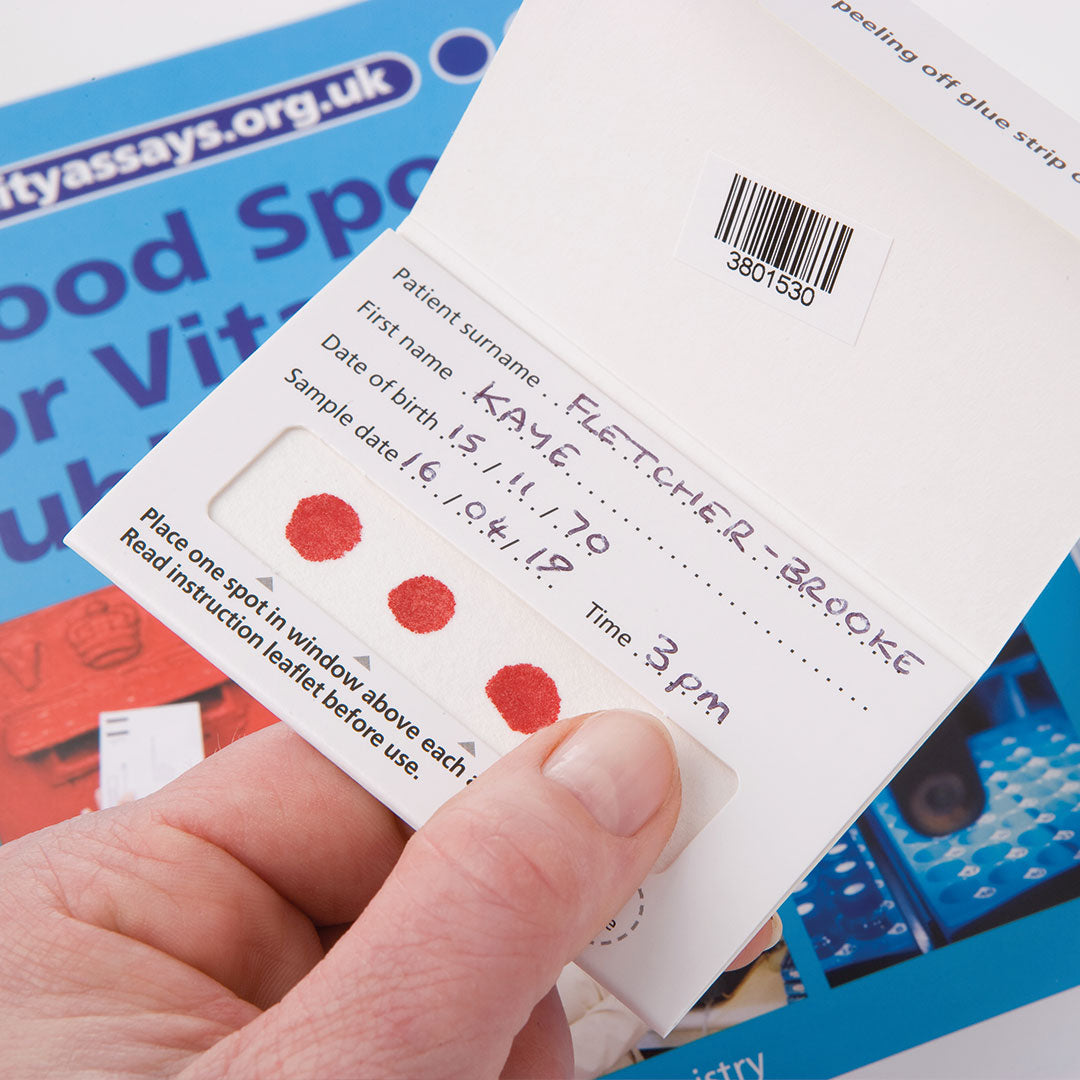 TEST YOURSELF AT HOME VITAMIN KIT DS