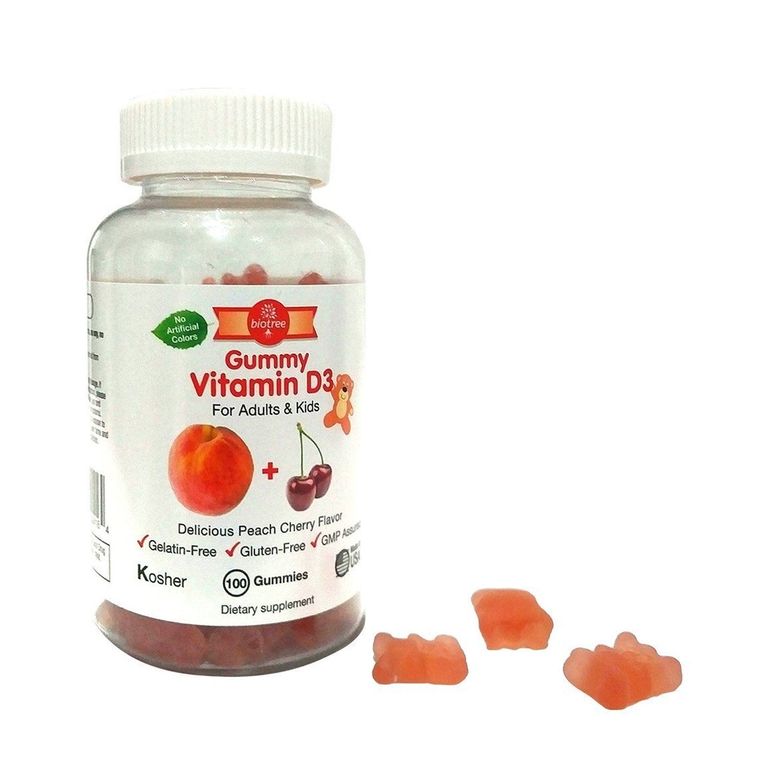 GUMMY,VIT D,BERRY,2500IU