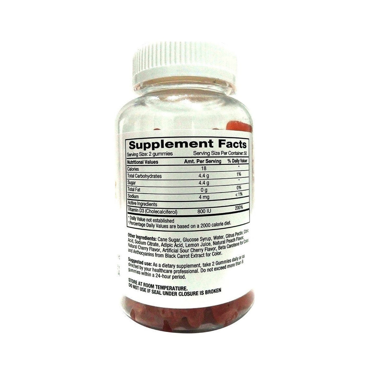 GNP VITAMIN D ASSORTED GUMMY 2000IU 60CT