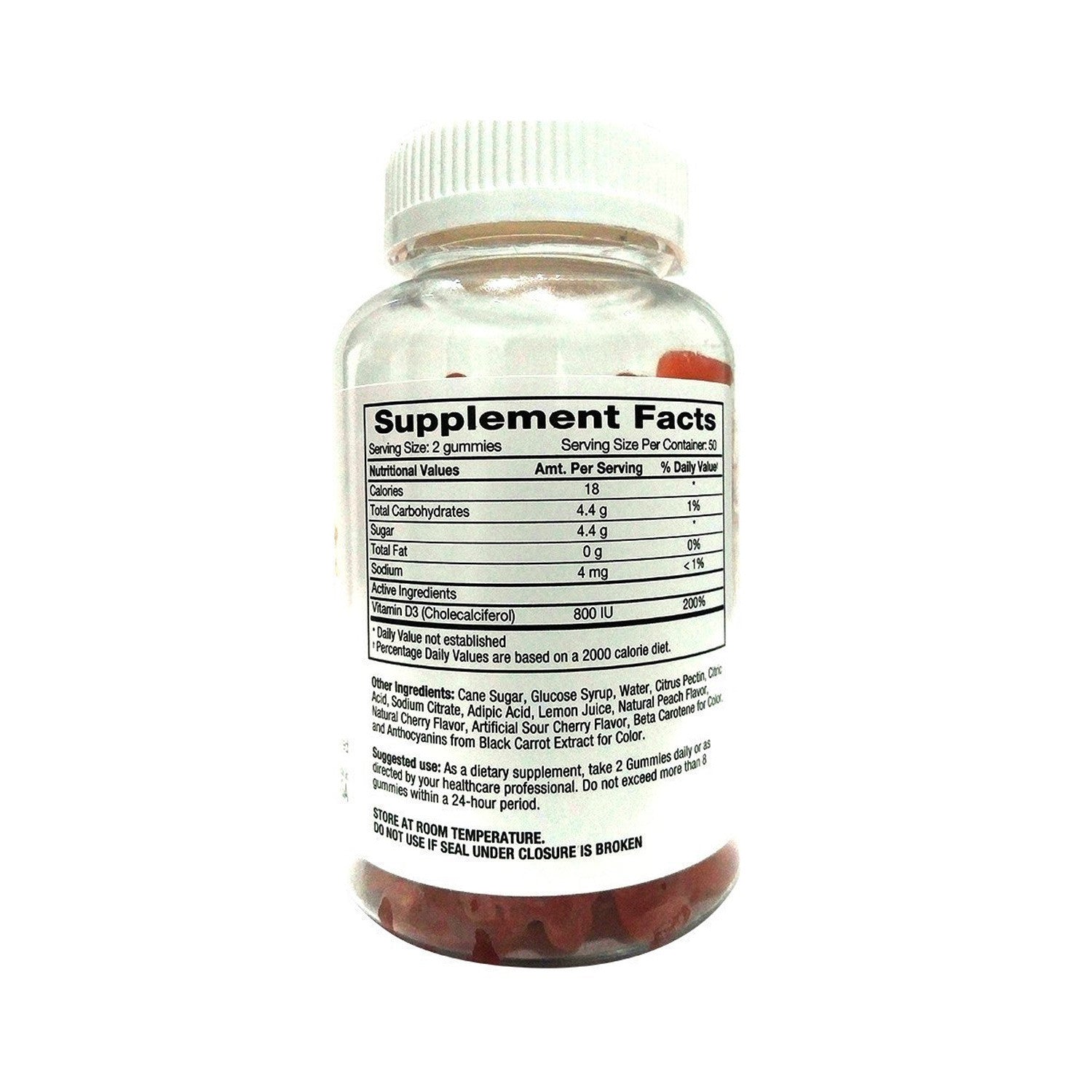 GNP VITAMIN D ASSORTED GUMMY 2000IU 60CT