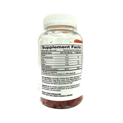GNP VITAMIN D ASSORTED GUMMY 2000IU 60CT