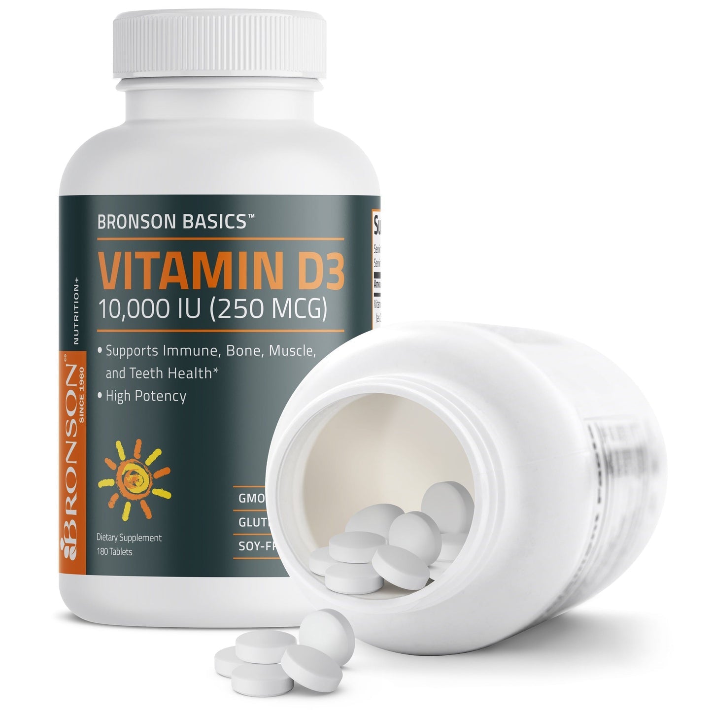 VITAMIN D3 TB 25MCG 180