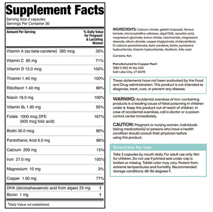 NEONATAL PRENATAL VITAMIN TAB 100