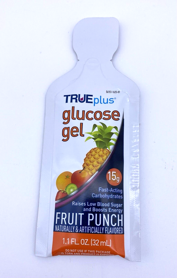TRUEPLUS GLUCOSE GEL FRT PNCH 6X1.1 OZ