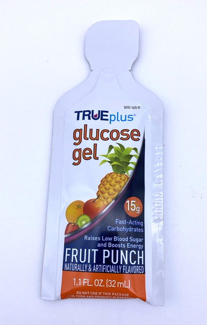 TRUEPLUS GLUCOSE GEL FRT PNCH 6X1.1 OZ