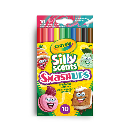 Crayola Silly Scents Smash Ups Mini Art Case