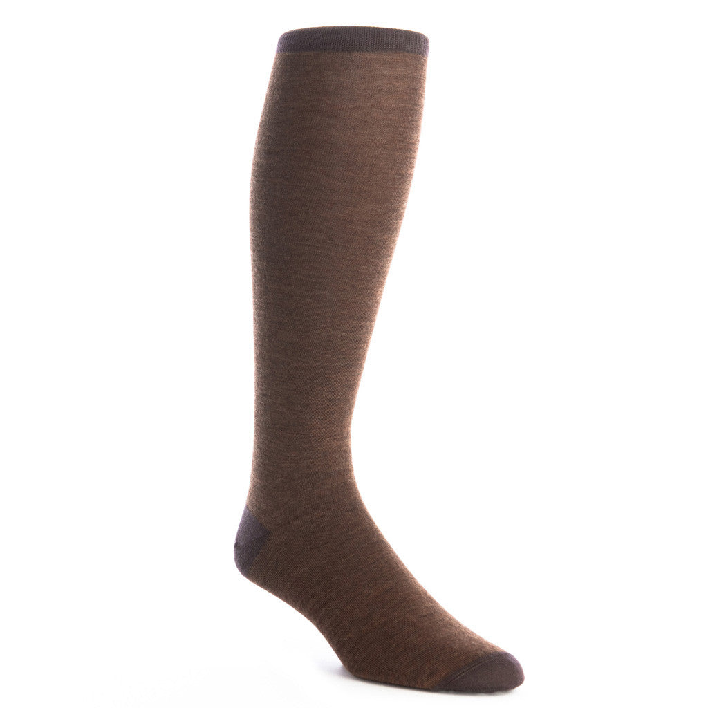 GNP SOCK UNISX OVR CALF 15-20MMHG WHT MD