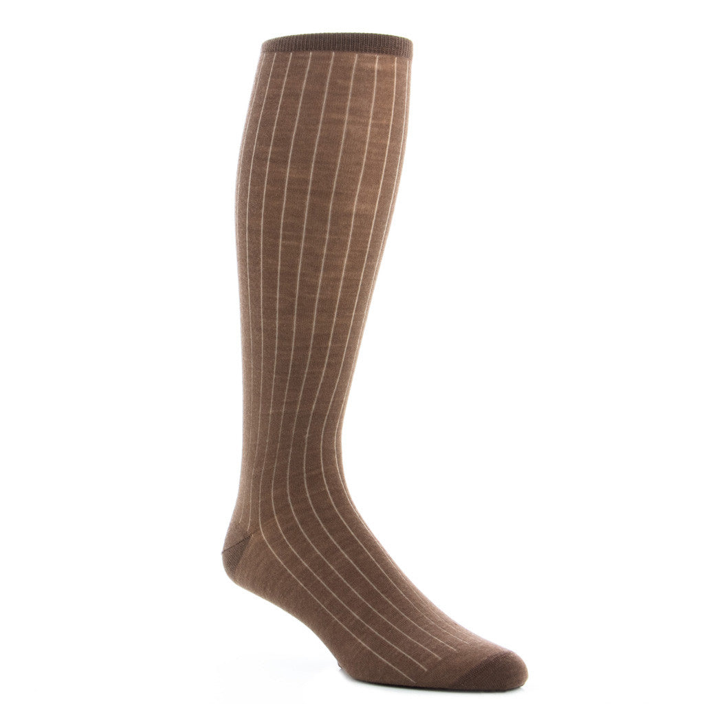 GNP SOCK UNISX OVR CALF 15-20MMHG WHT MD