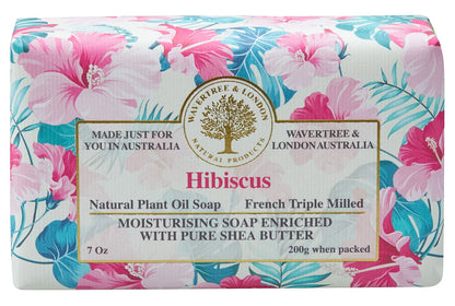 OKAY COCO BAR SOAP HIBISCUS 7OZ