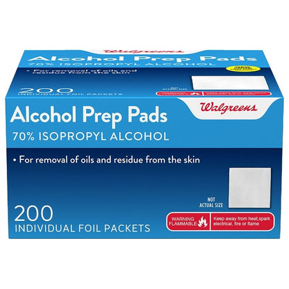 ALCOHOL PREP PADS 100CT RUGBY