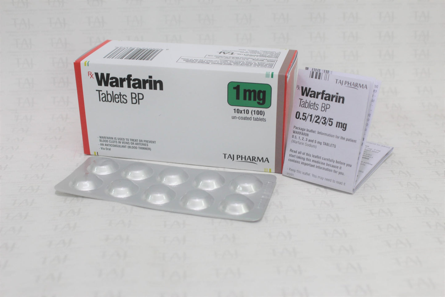 WARFARIN SOD TB 1MG 100 CPLT