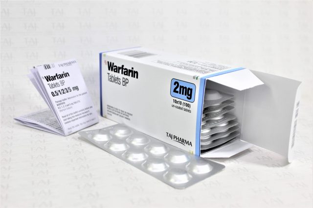 WARFARIN SOD TB 2MG 100 CPLT