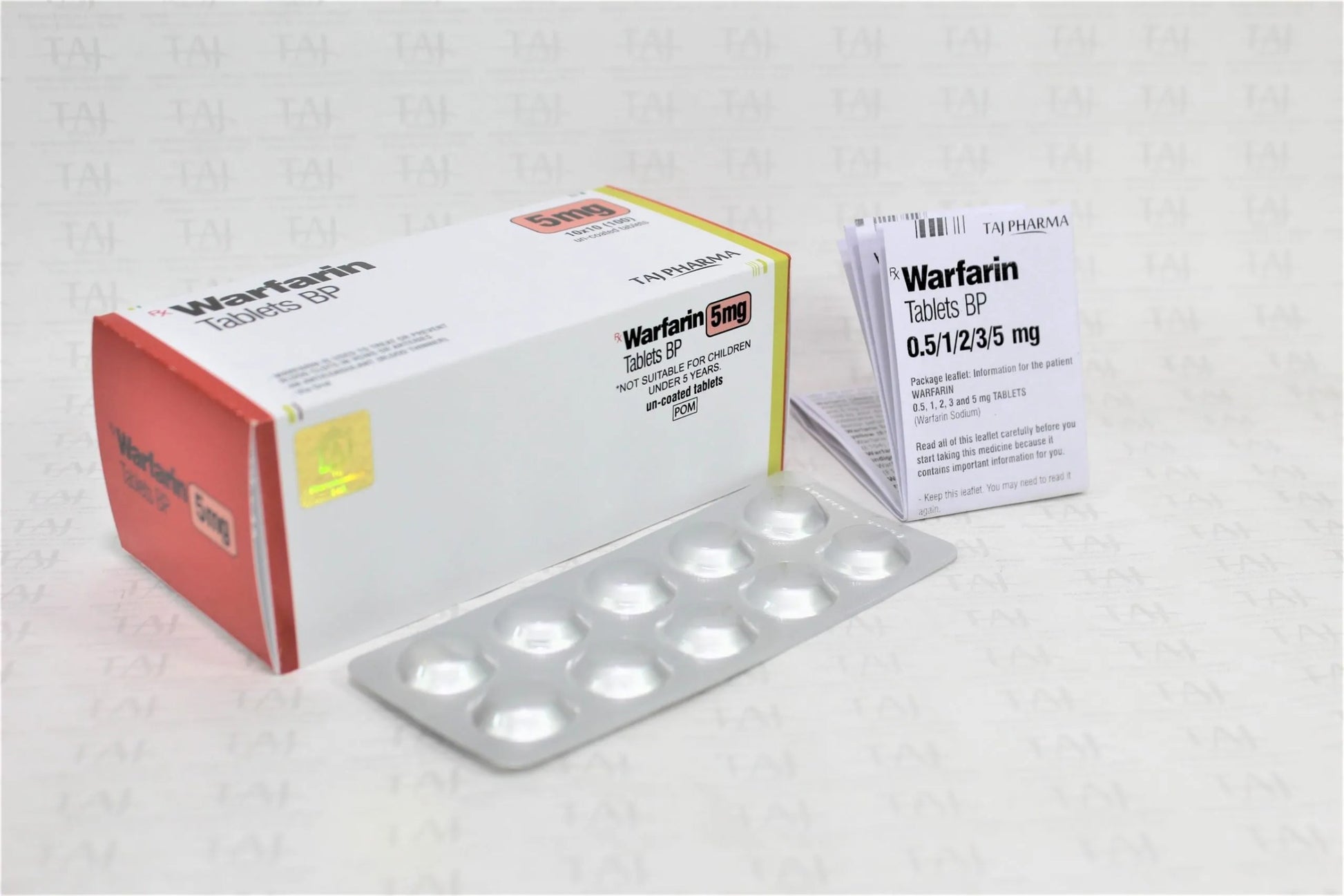 WARFARIN SOD TB 5MG 100