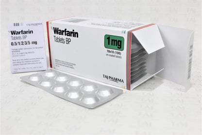WARFARIN SOD TB 1MG 100 CPLT
