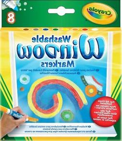 Crayola Washable Window Markers, 8 count