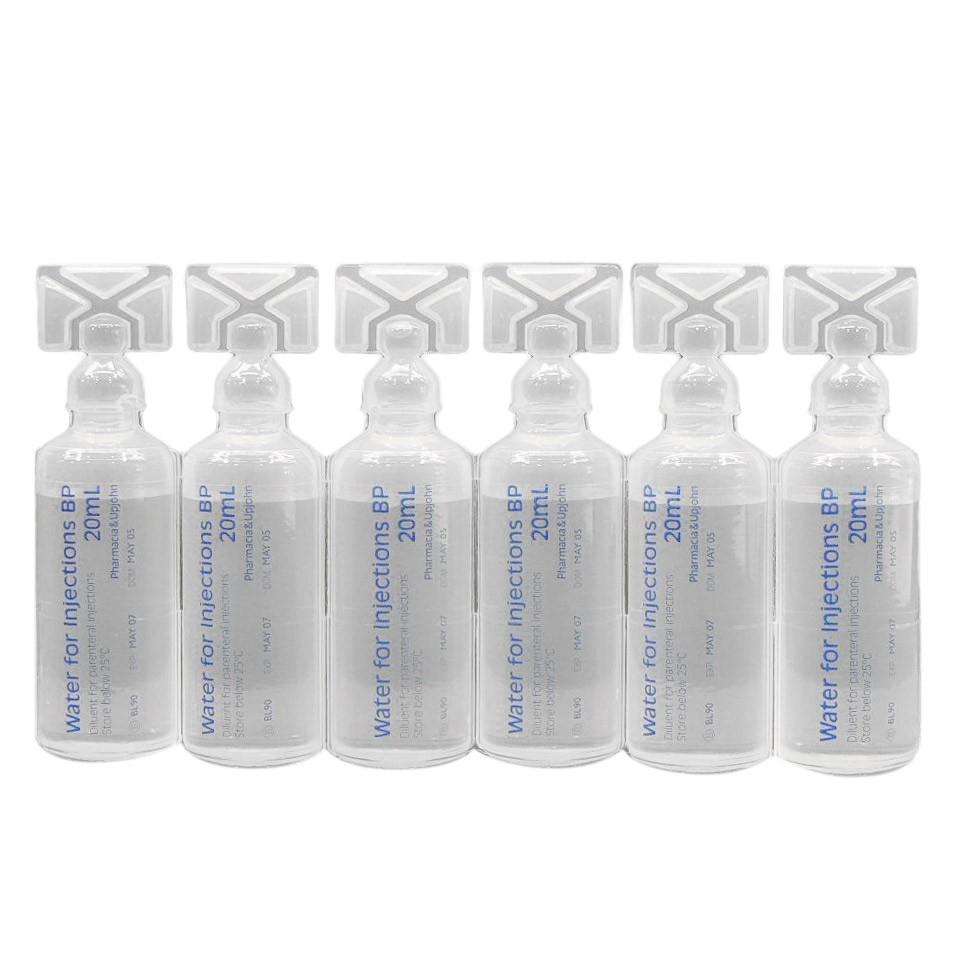 WATER SD 25X20ML STR INJ