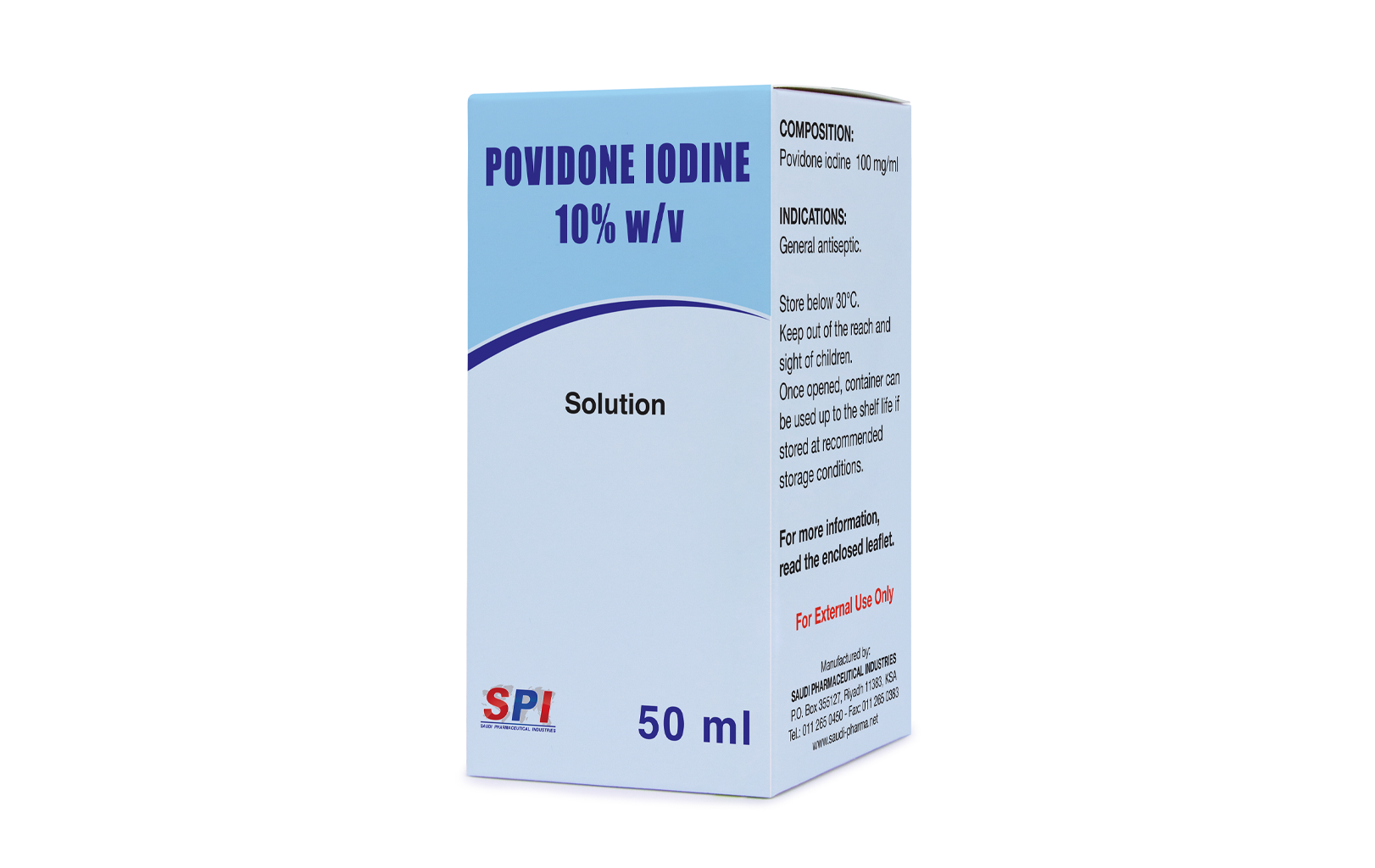 POVIDONE IODINE SL 10% 236ML