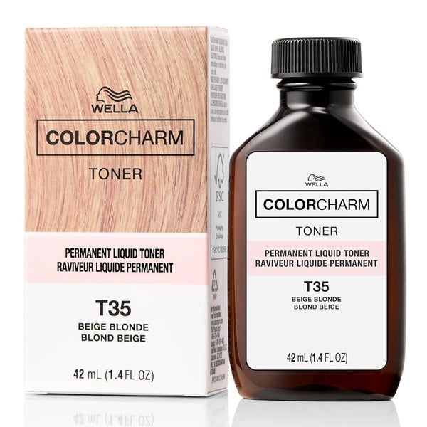 Wella Color Charm Liquid Toner #T35 Beige Blonde