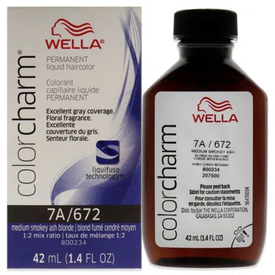 Wella Color Charm Liquid 7A/672 Medium Smoky Ash Blonde