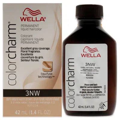 Wella Color Charm Liquid 3Nw Dark Natural Warm Brown