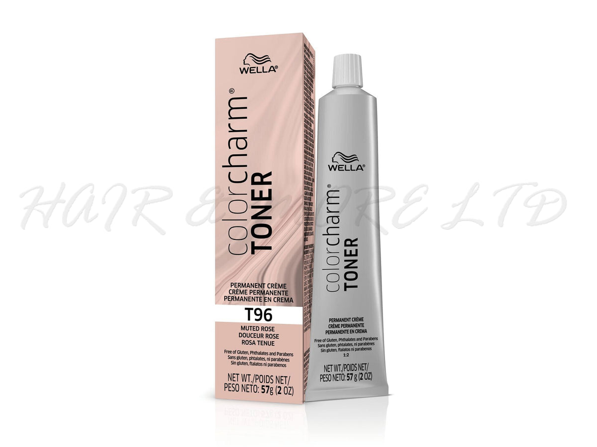 Wella Color Charm Creme Toner #T96 Muted Rose 2oz