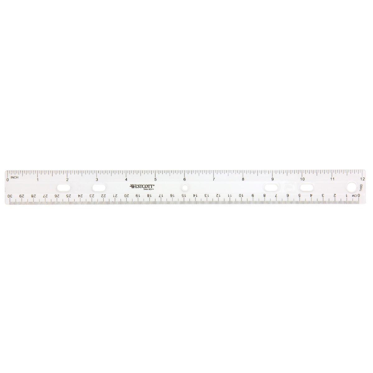 Westcott 12" Plastic Ruler