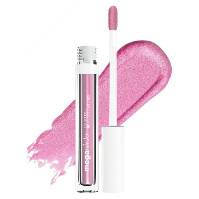 Wet N Wild Mega Slicks Lip Gloss - Sinless, 0.07 Fl Oz