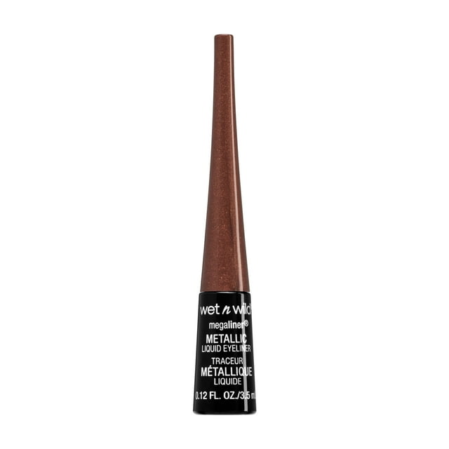 wet n wild MegaLiner Metallic Liquid Eyeliner - Cosmic Black
