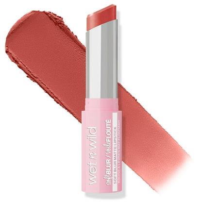 wet n wild Soft Blur Matte Lipstick - Nude For Love