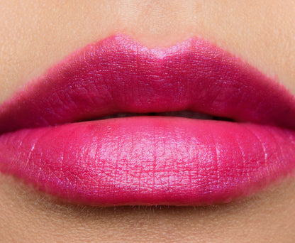 wet n wild Silk Finish Lipstick - Fuchsia with Blue Pearl