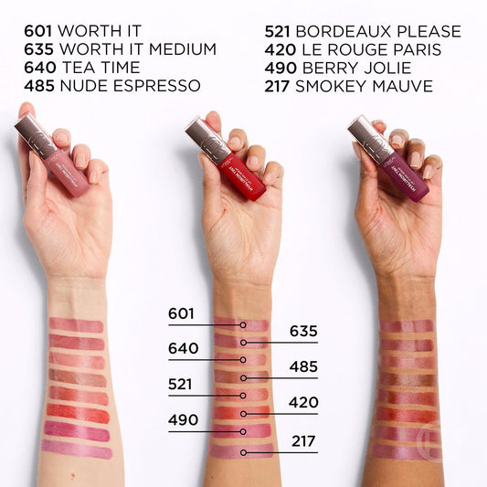 L'ORÉAL PARIS Hyaluron Tint Lip Stain Serum, 217 Smoky Mauve